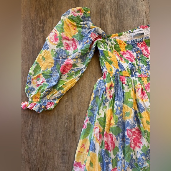 Faithfull the Brand Smocked Dress - Picture 2 of 5